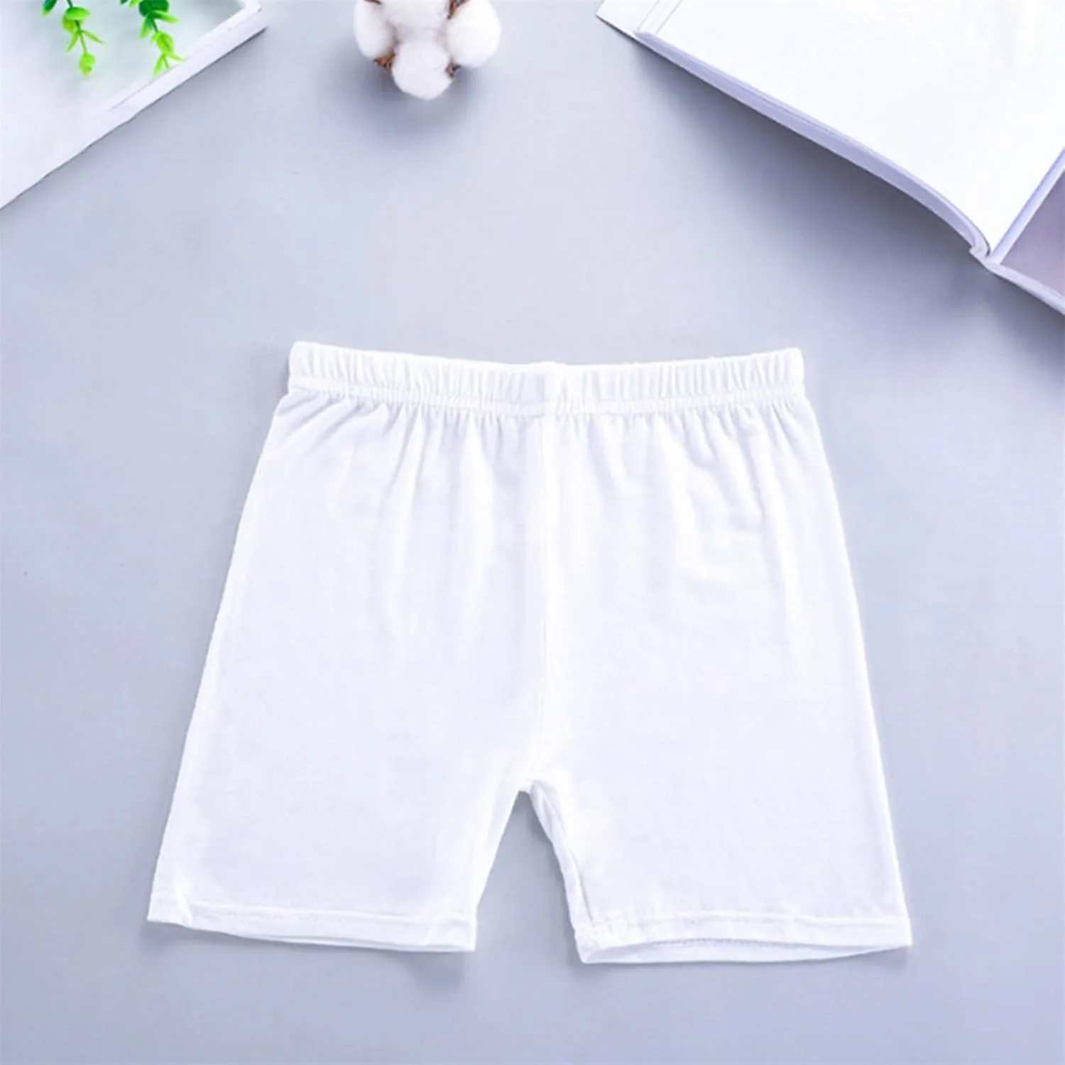 2 Pack Girls Bike Shorts Cotton Cartwheel Shorts for Toddler Girls Under Dress Dance Yoga Soccer Short Kids Biker