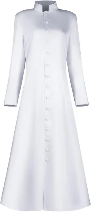 Adult Cassock Minister Robe Women Clergy Roman Choir Priest Robe Pulpit Liturgical Vestment Preacher Church Robes