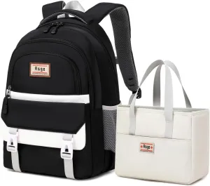Asge Kids Backpacks for Girls School Book Bags for Teens Boys with Laptop Compartment - Ergonomic Design