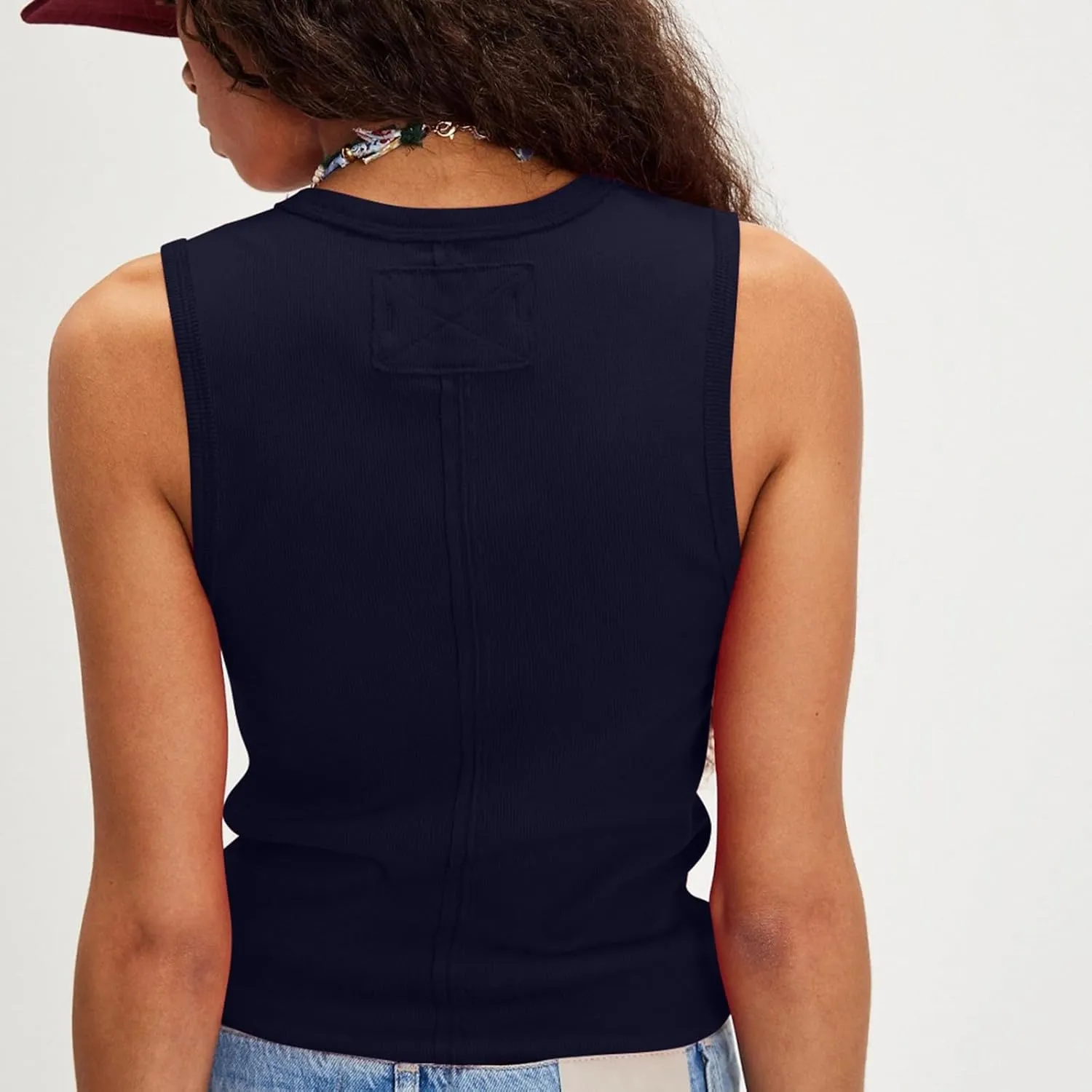 Breathable Y2K Camis Women's Sleeveless Shirt Quick-Dry Lightweight Tank Top Going Out 2025 Vacation Tees