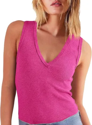 Breathable Y2K Camis Women's Sleeveless Shirt Quick-Dry Lightweight Tank Top Going Out 2025 Vacation Tees