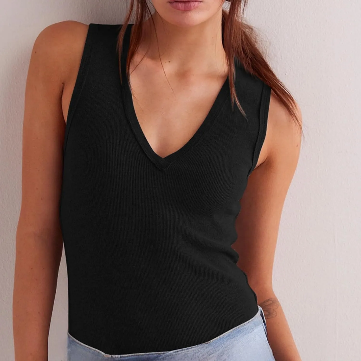Breathable Y2K Camis Women's Sleeveless Shirt Quick-Dry Lightweight Tank Top Going Out 2025 Vacation Tees