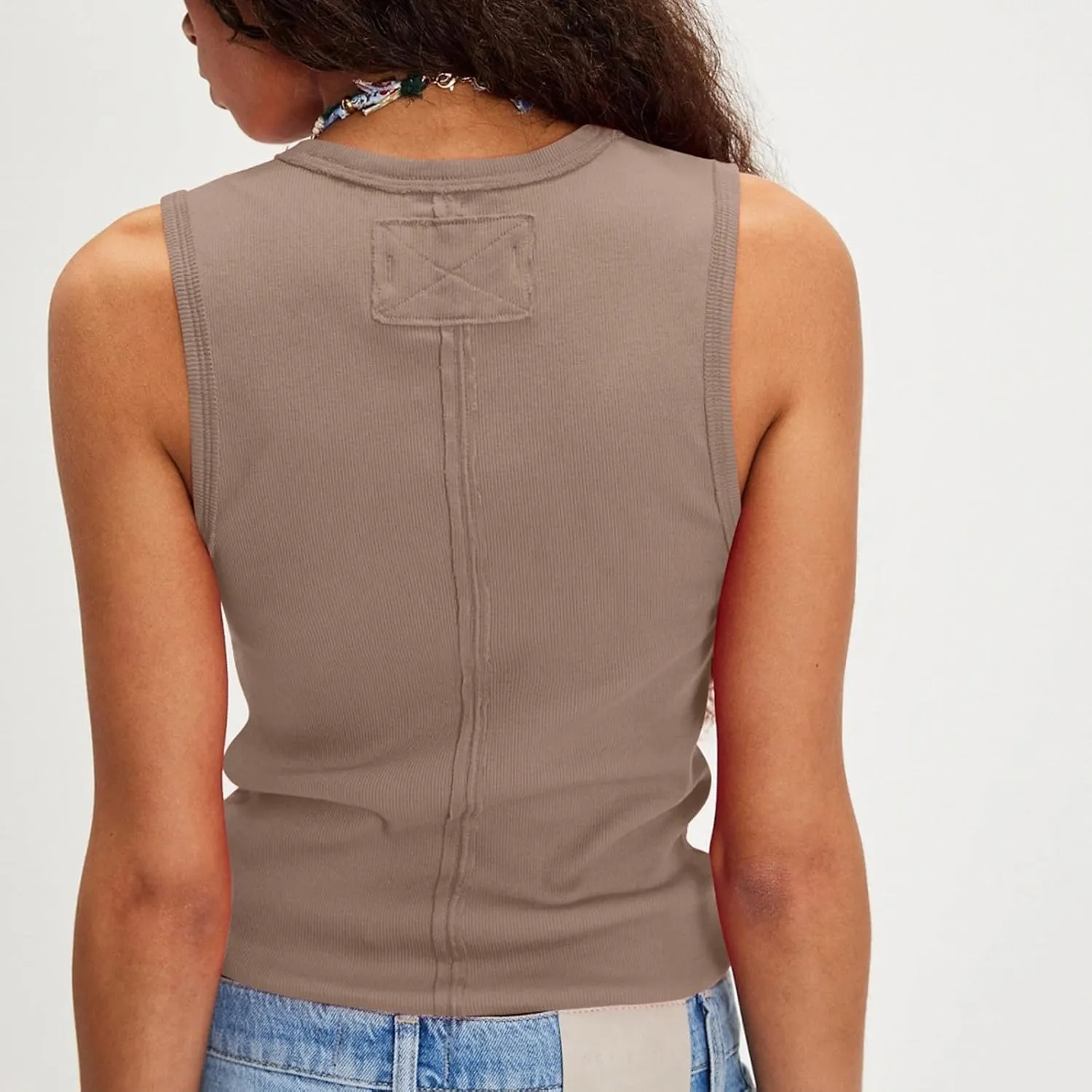 Breathable Y2K Camis Women's Sleeveless Shirt Quick-Dry Lightweight Tank Top Going Out 2025 Vacation Tees