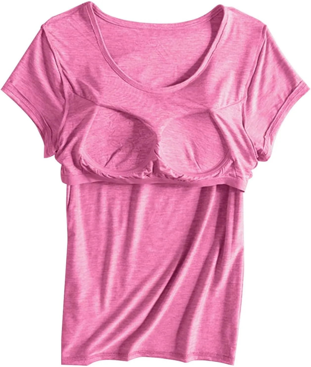 Cotton Shelf Bra Camisoles Top for Women Adjustable Spaghetti Strap Tank Tops Basic Layer Camis Padded Bra Undershirt