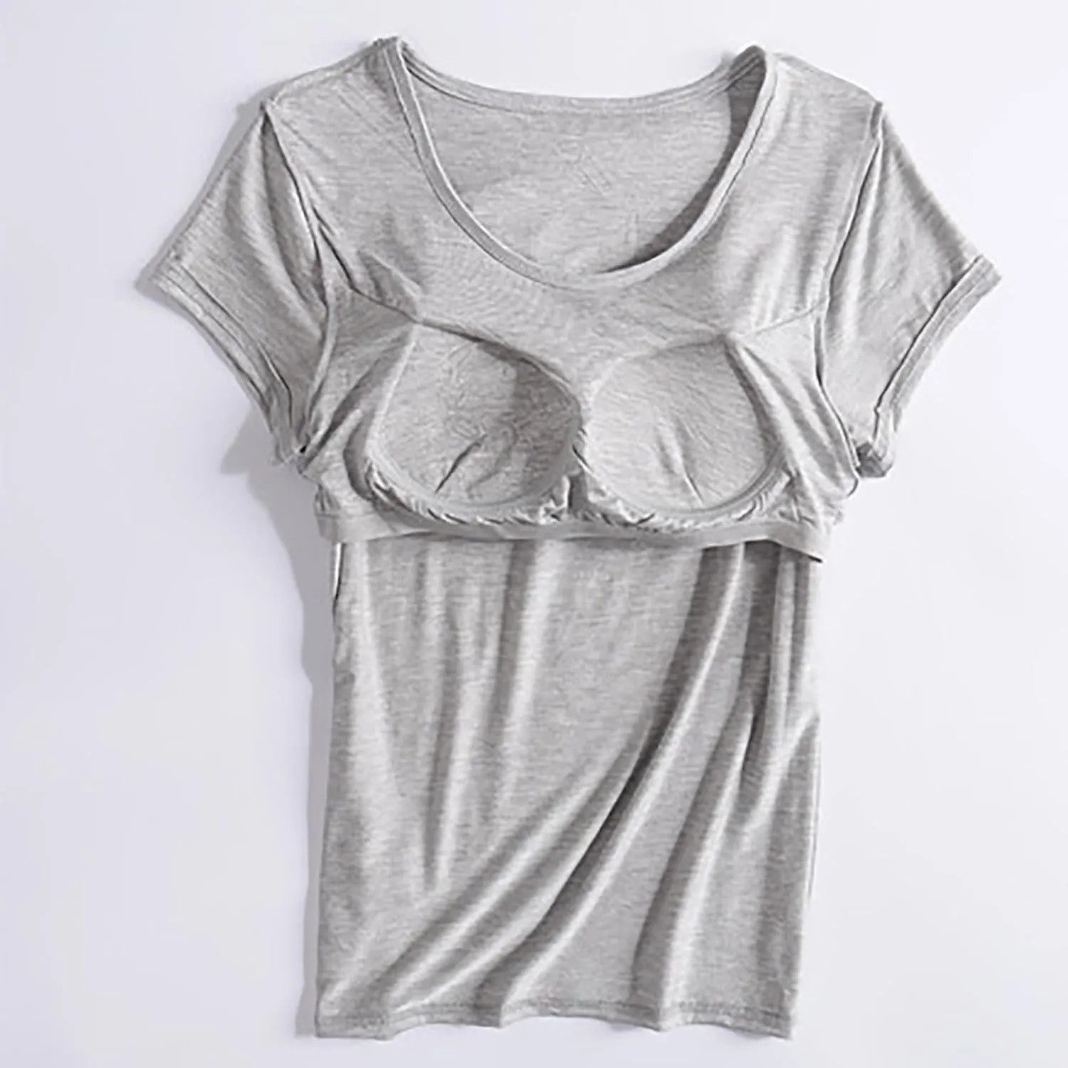 Cotton Shelf Bra Camisoles Top for Women Adjustable Spaghetti Strap Tank Tops Basic Layer Camis Padded Bra Undershirt