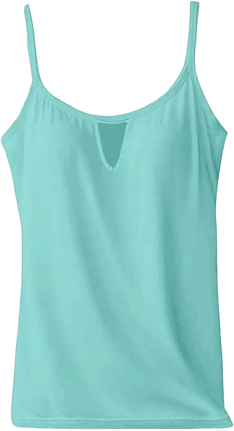 Elegant Going Out Sleeveless Shirt for Women Camis Quick-Dry Y2K Tank Top 2025 Lightweight Vacation Blouses