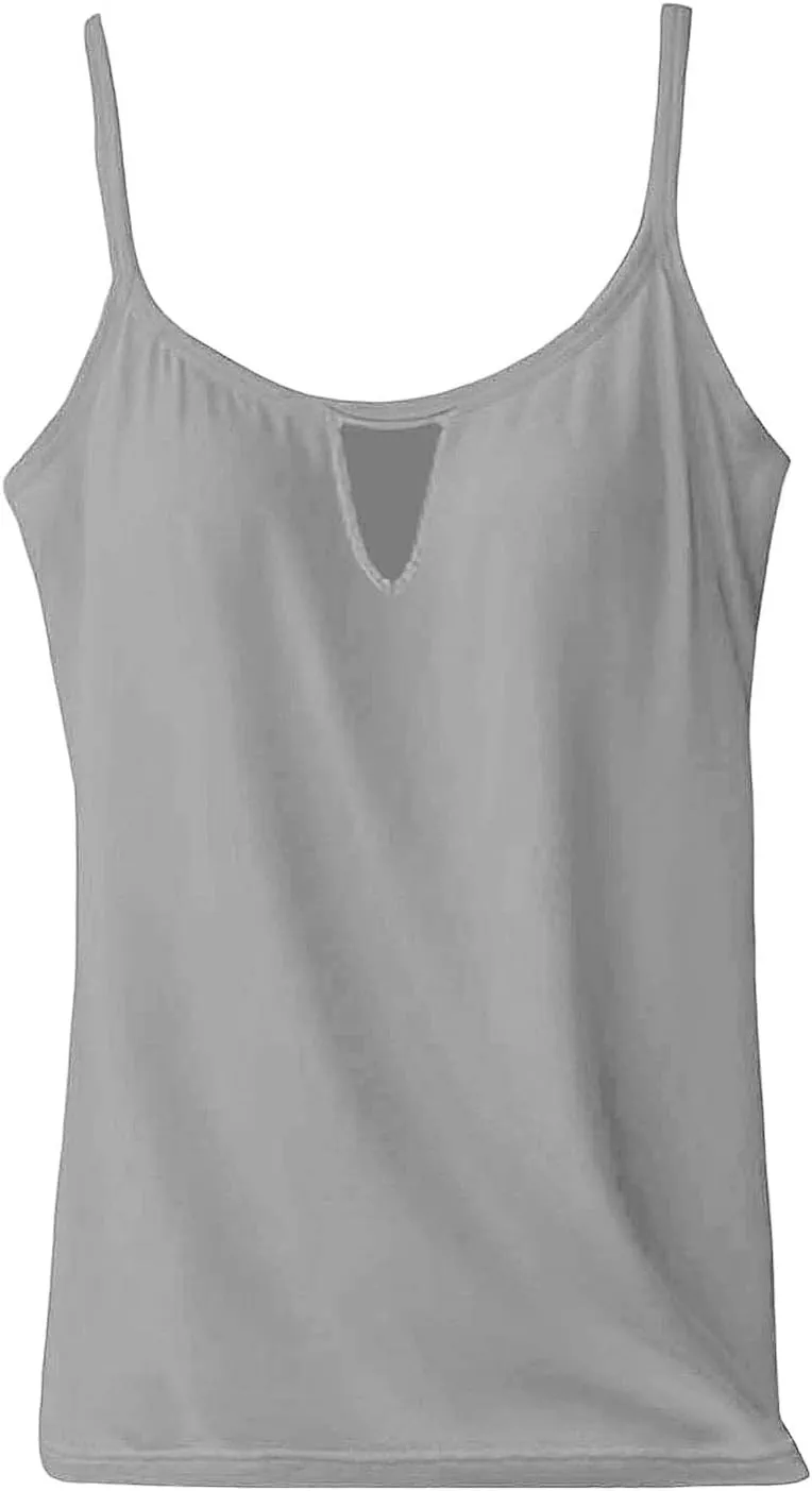 Elegant Going Out Sleeveless Shirt for Women Camis Quick-Dry Y2K Tank Top 2025 Lightweight Vacation Blouses