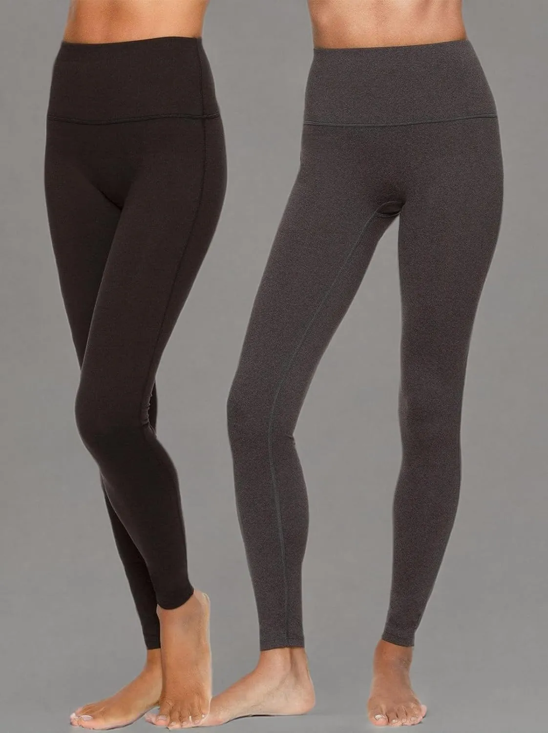 Felina | Velvety Super Soft High-Waisted Legging 2-Pack | Yoga Pants | Workout Clothes for Women