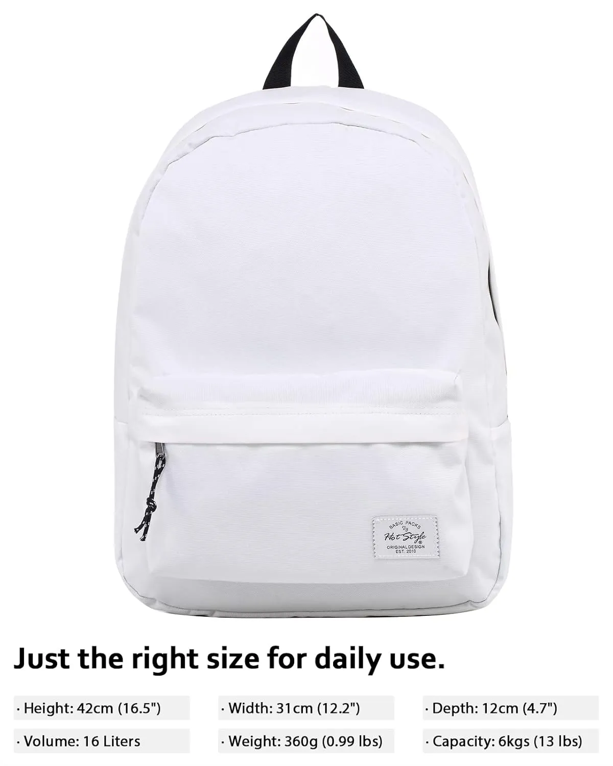 HotStyle SIMPLAY Classics Backpack, Medium Sized