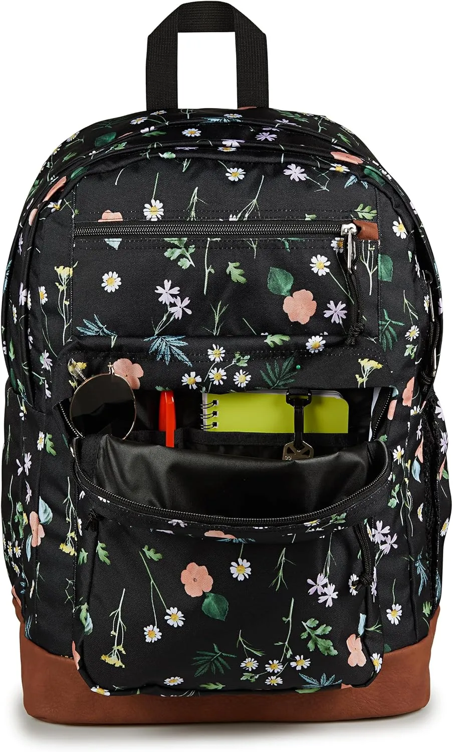 JanSport Cool Backpack with 15-inch Laptop Sleeve, Large Computer Bag Rucksack with 2 Compartments, Ergonomic Straps, Bewitched Blooms
