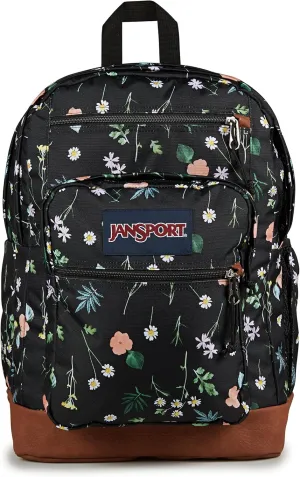 JanSport Cool Backpack with 15-inch Laptop Sleeve, Large Computer Bag Rucksack with 2 Compartments, Ergonomic Straps, Bewitched Blooms