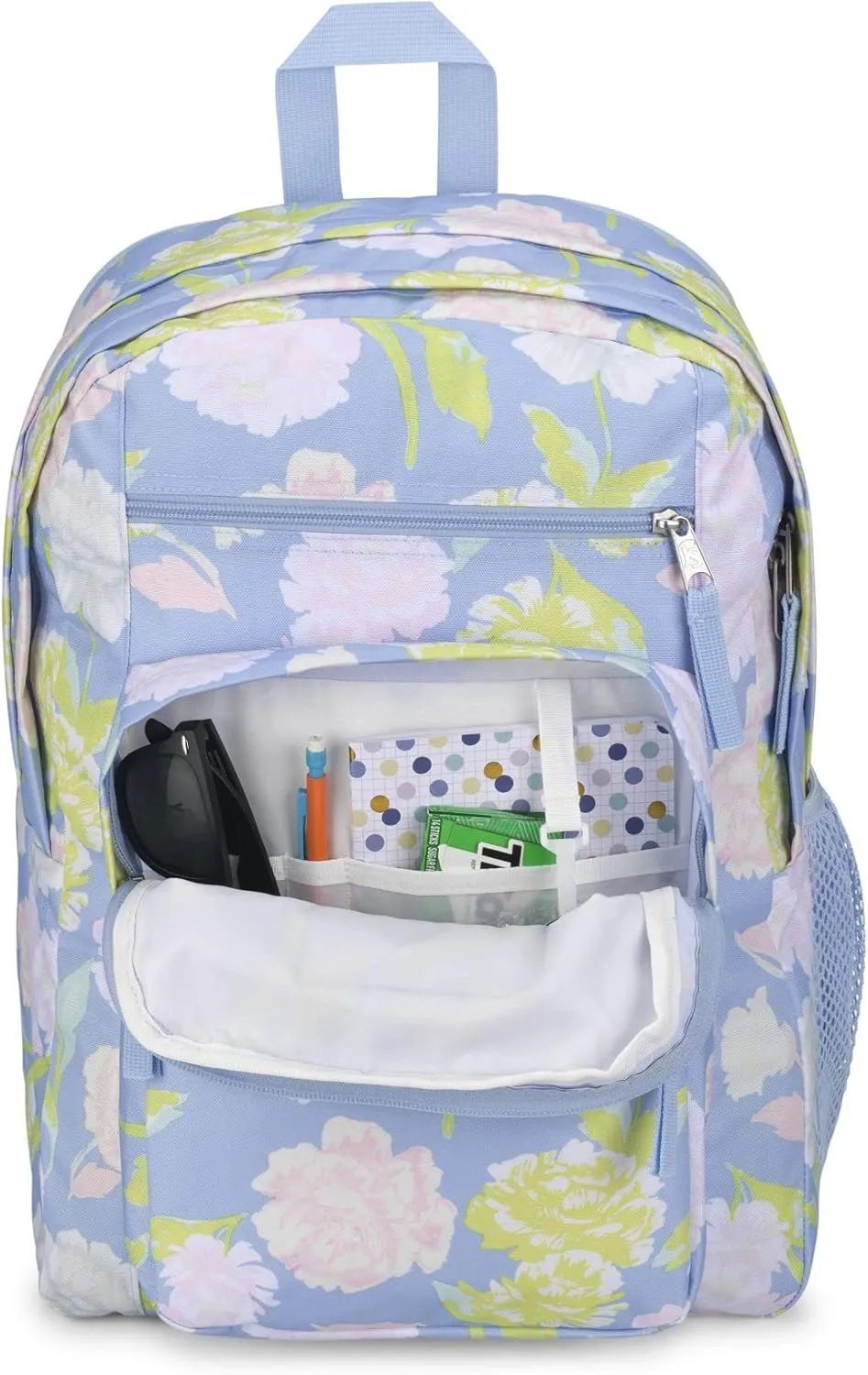 JanSport Laptop Backpack - Computer Bag with 2 Compartments, Ergonomic Shoulder Straps, 15” Laptop Sleeve, Haul Handle - Book Rucksack - Autumn Tapestry Hydrangea