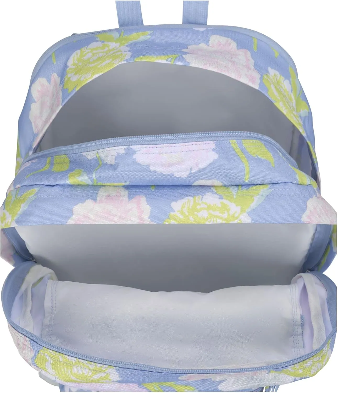 JanSport Laptop Backpack - Computer Bag with 2 Compartments, Ergonomic Shoulder Straps, 15” Laptop Sleeve, Haul Handle - Book Rucksack - Autumn Tapestry Hydrangea