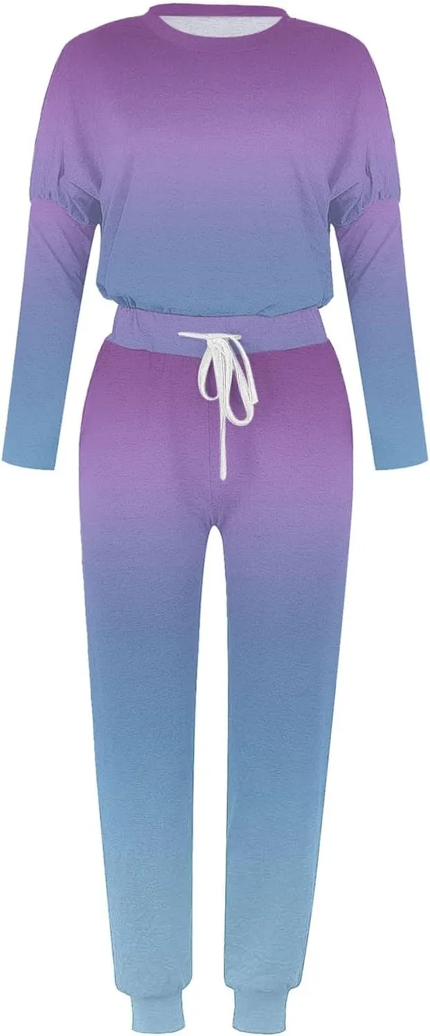 Jogger Sets for Women - 2 Piece Lounge Sets with Matching Sweatshirts