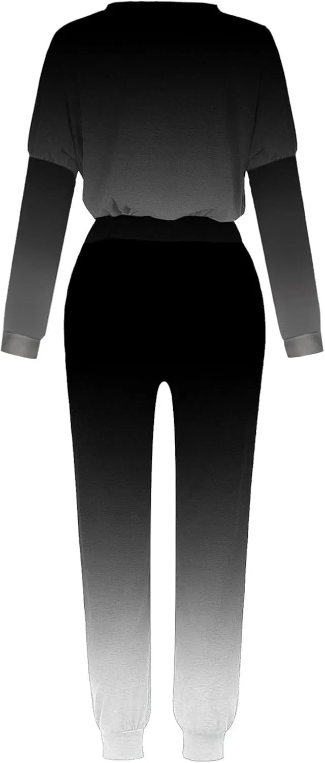 Jogger Sets for Women - 2 Piece Lounge Sets with Matching Sweatshirts