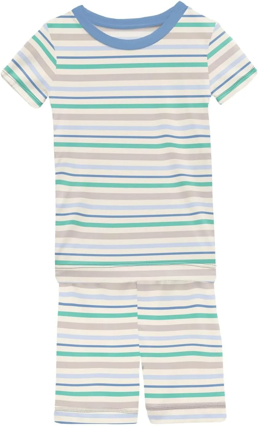 KicKee PJ Sets from our Year Round Celebration Collection, Matching Top and Bottom Sleepwear Set, Babies and Kids Pajama Set