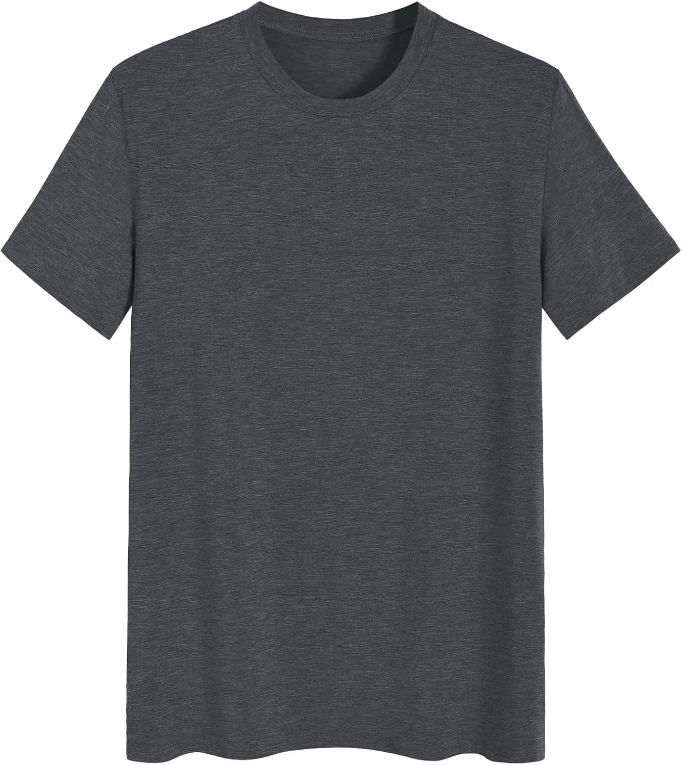 Latuza Men's Viscose Crew Neck Short Sleeves Pajama Sleep Shirt
