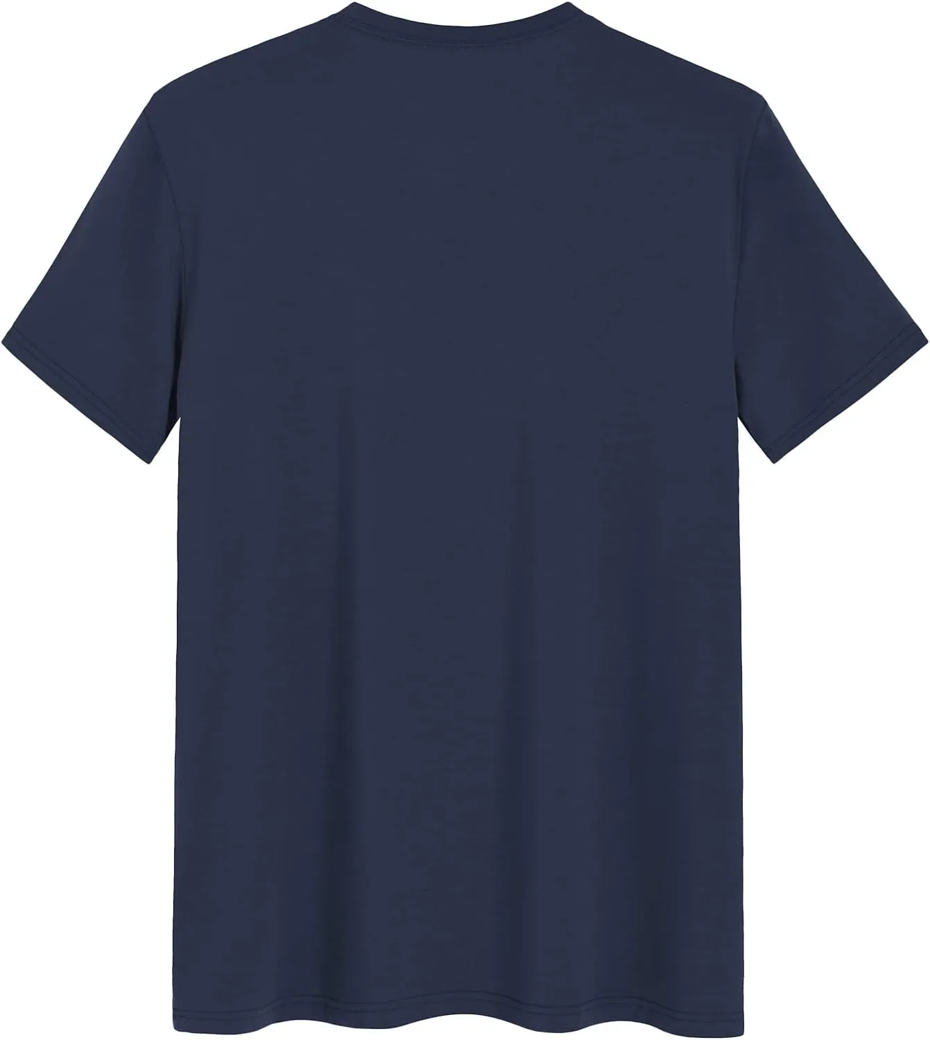Latuza Men's Viscose Crew Neck Short Sleeves Pajama Sleep Shirt