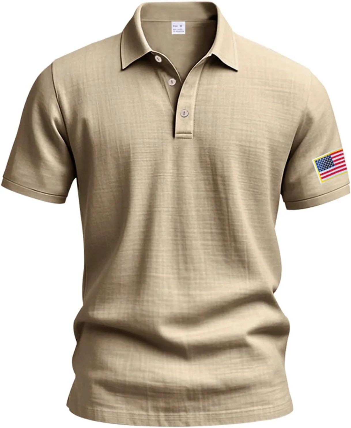 Linen Shirts for Men 4th of July Patriotic Shirts American Flag Print Tops Summer Beach Breathable Vacation Shirts