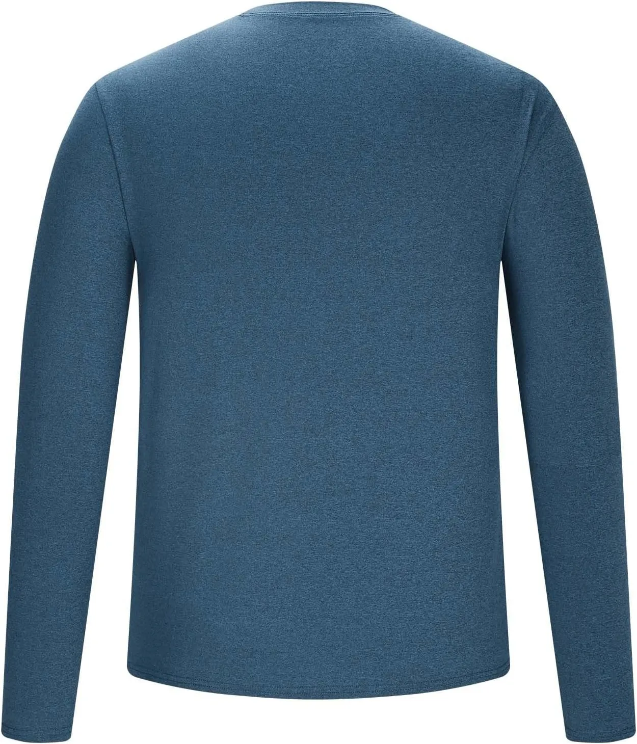 Men's Long Sleeve Shirt UPF 50  Sun Shirts Crew Neck UV Protection Quick Dry Lightweight Shirt Hiking Fishing Swim Tee Shirts