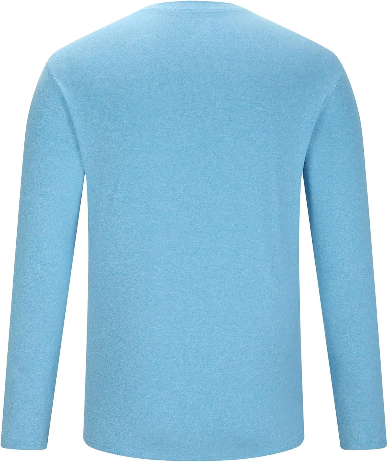 Men's Long Sleeve Shirt UPF 50  Sun Shirts Crew Neck UV Protection Quick Dry Lightweight Shirt Hiking Fishing Swim Tee Shirts