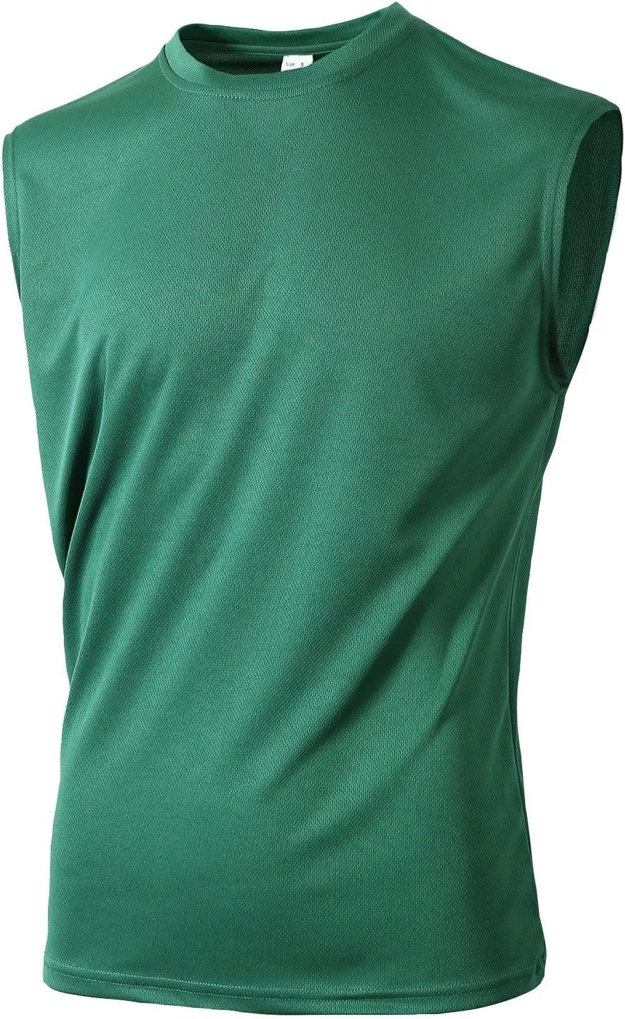 Mens Mesh Tops Lightweight Breathable Summer Workout Tank Tops Quick Dry Active Gym Shirts