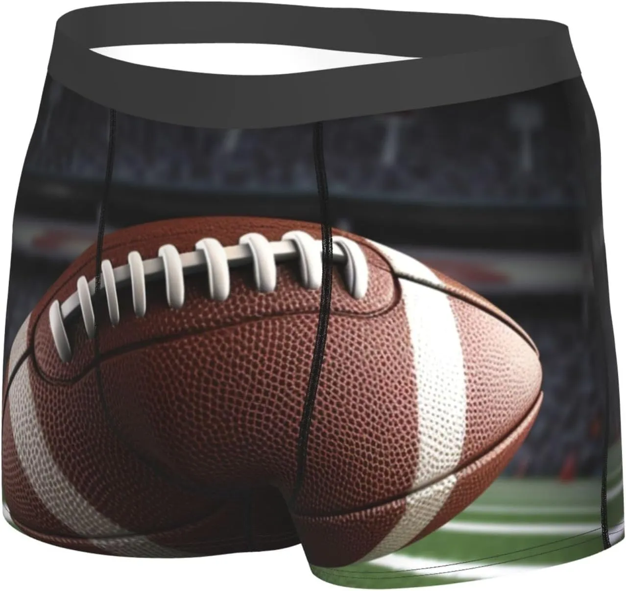 Men's Ultra Breathable Underwear American Football Boxers Briefs Soft Cotton Boxer Shorts Tagless Trunks
