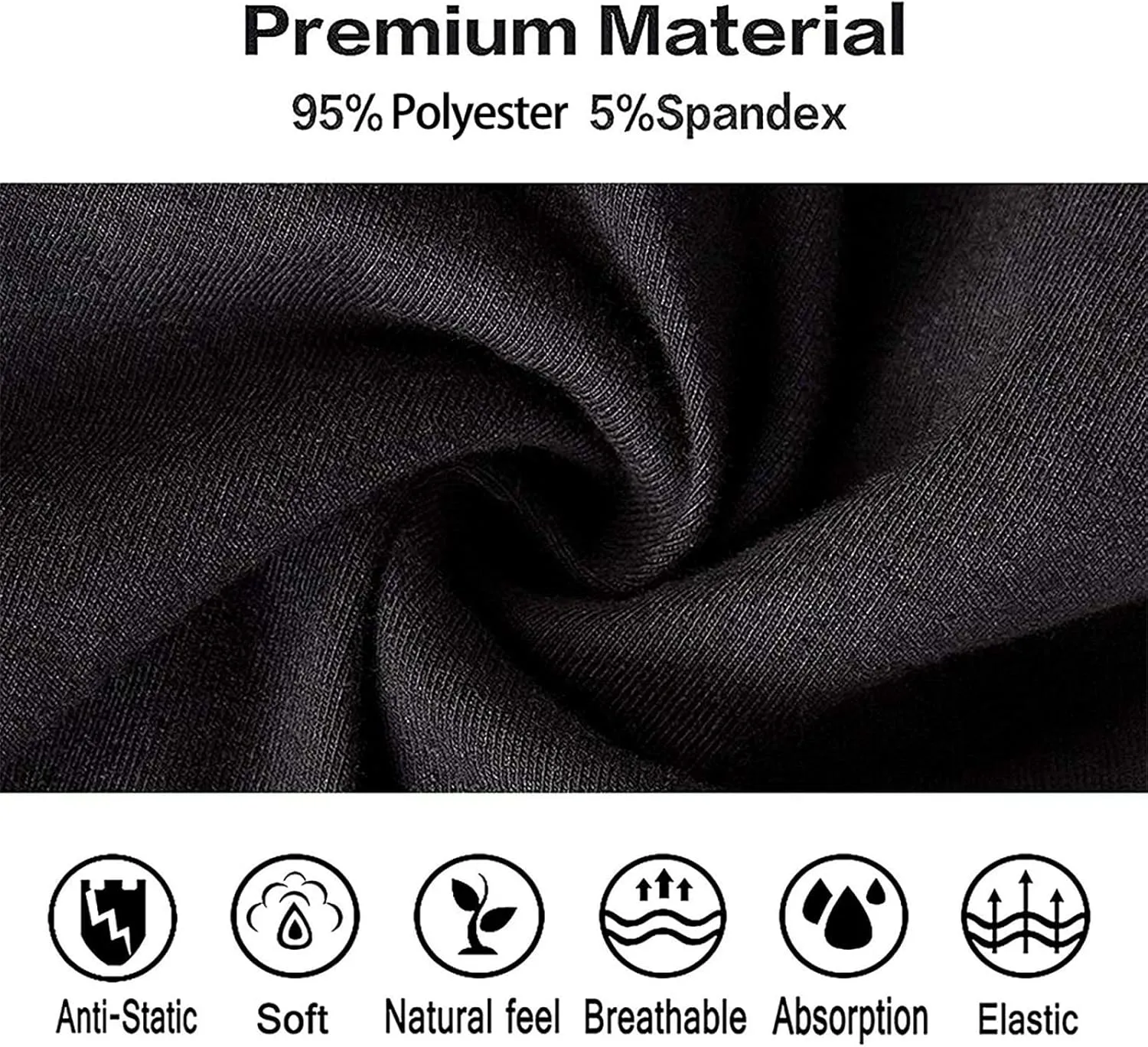Men's Underwear Halloween pumpkin Boxer Briefs Breathable Stretch Mens Boxer Moisture-Wicking Trunks for Men