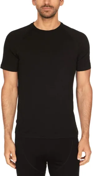 Merino Wool Mens Micro Weight Raglan T-Shirt - Short Sleeve Athletic Shirt - Anti-Odor - Moisture Wicking