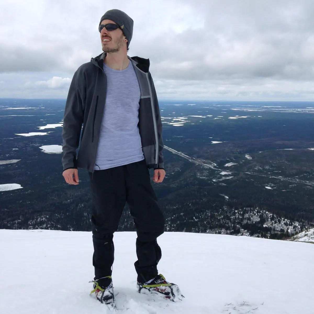 Merino Wool Mens Micro Weight Raglan T-Shirt - Short Sleeve Athletic Shirt - Anti-Odor - Moisture Wicking