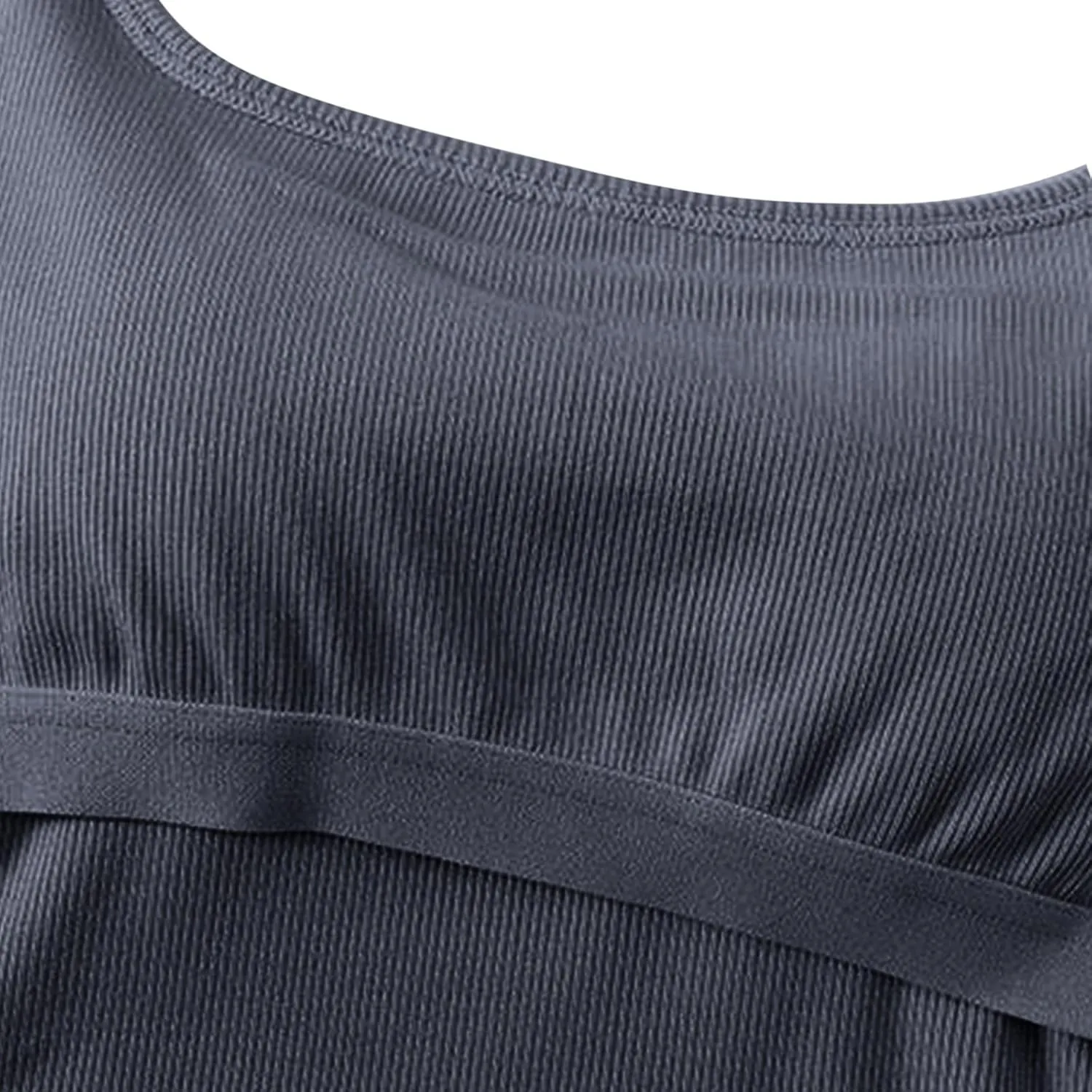 Padded Tank Tops for Women Pure Classic Fit Smooth Soft High Stretch Basic Tanks Casual Trendy Undershirts