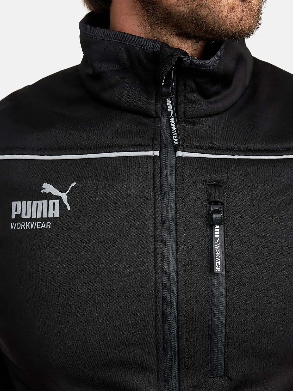 PUMA Workwear rain jacket men - Premium softshell men's jacket - Lightweight Outdoor Gear for Professionals