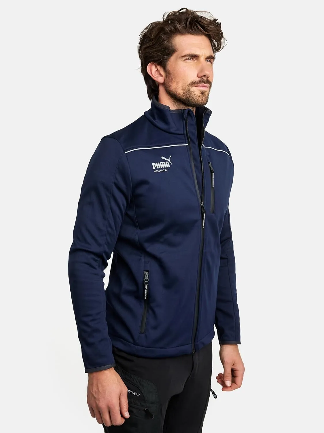 PUMA Workwear rain jacket men - Premium softshell men's jacket - Lightweight Outdoor Gear for Professionals