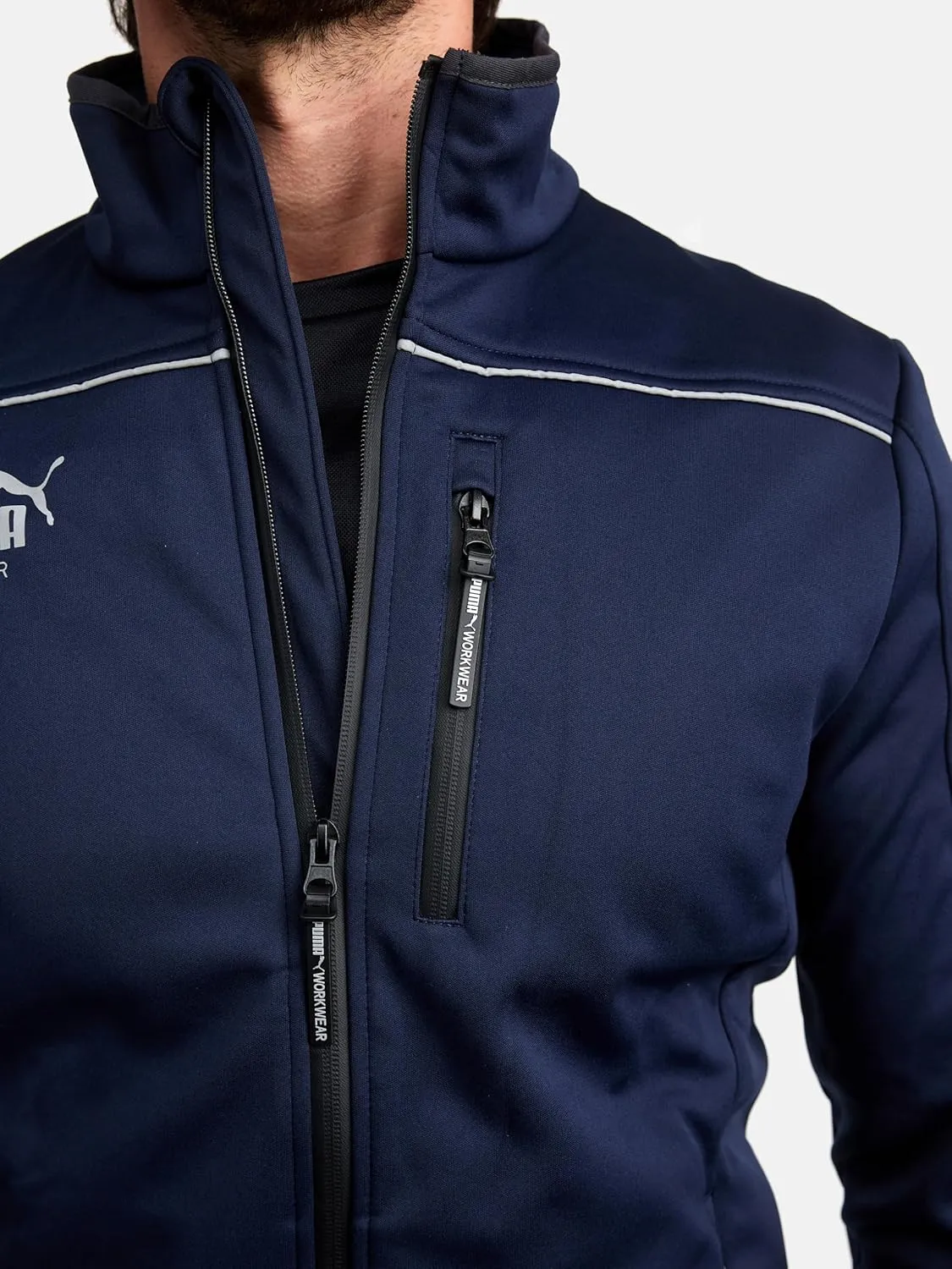 PUMA Workwear rain jacket men - Premium softshell men's jacket - Lightweight Outdoor Gear for Professionals