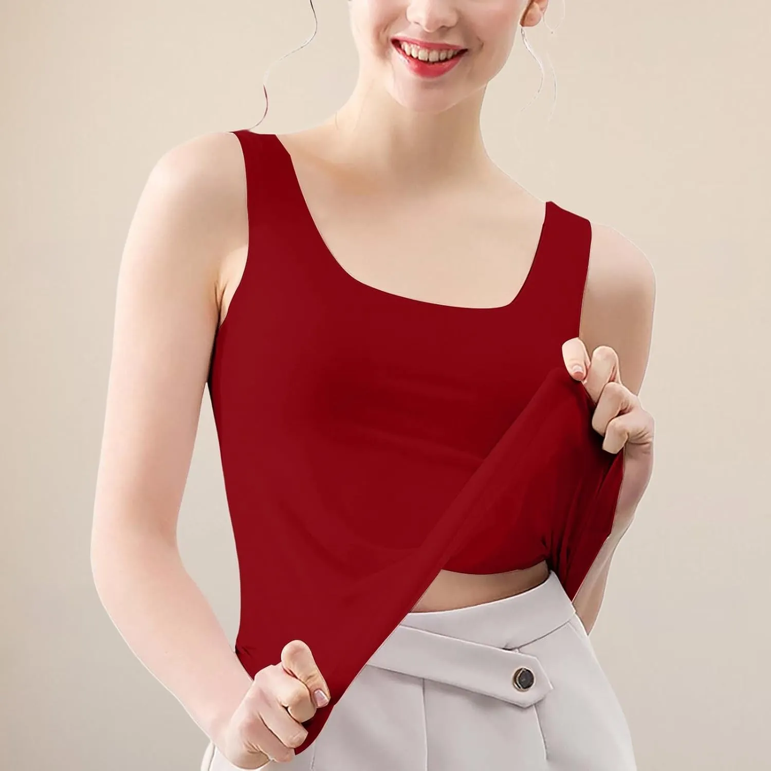 Quick-Dry Elegant Camis for Women Sleeveless Shirt Lightweight Loose Fit Going Out Y2K Beach Tank Top Tees