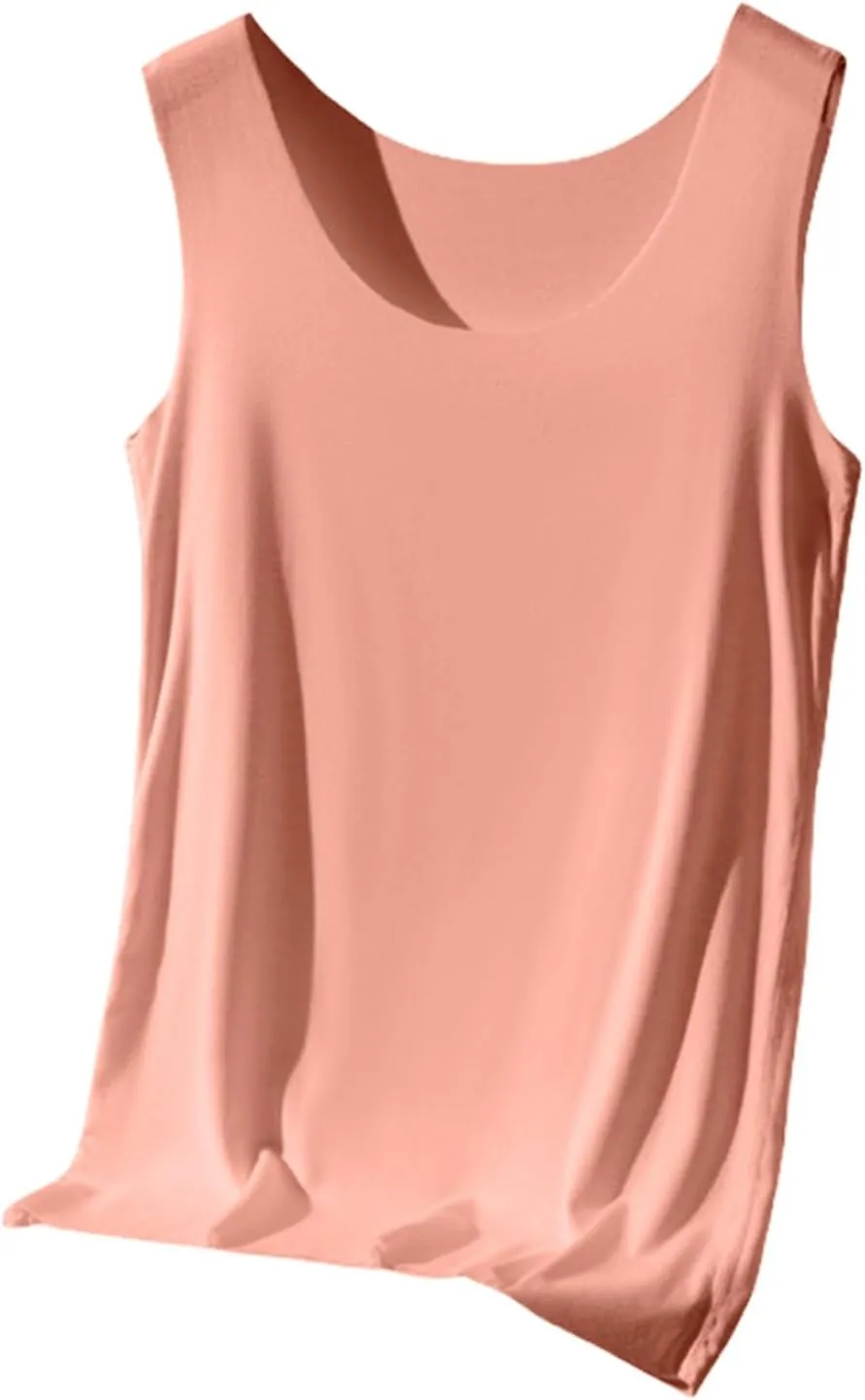 Quick-Dry Elegant Camis for Women Sleeveless Shirt Lightweight Loose Fit Going Out Y2K Beach Tank Top Tees