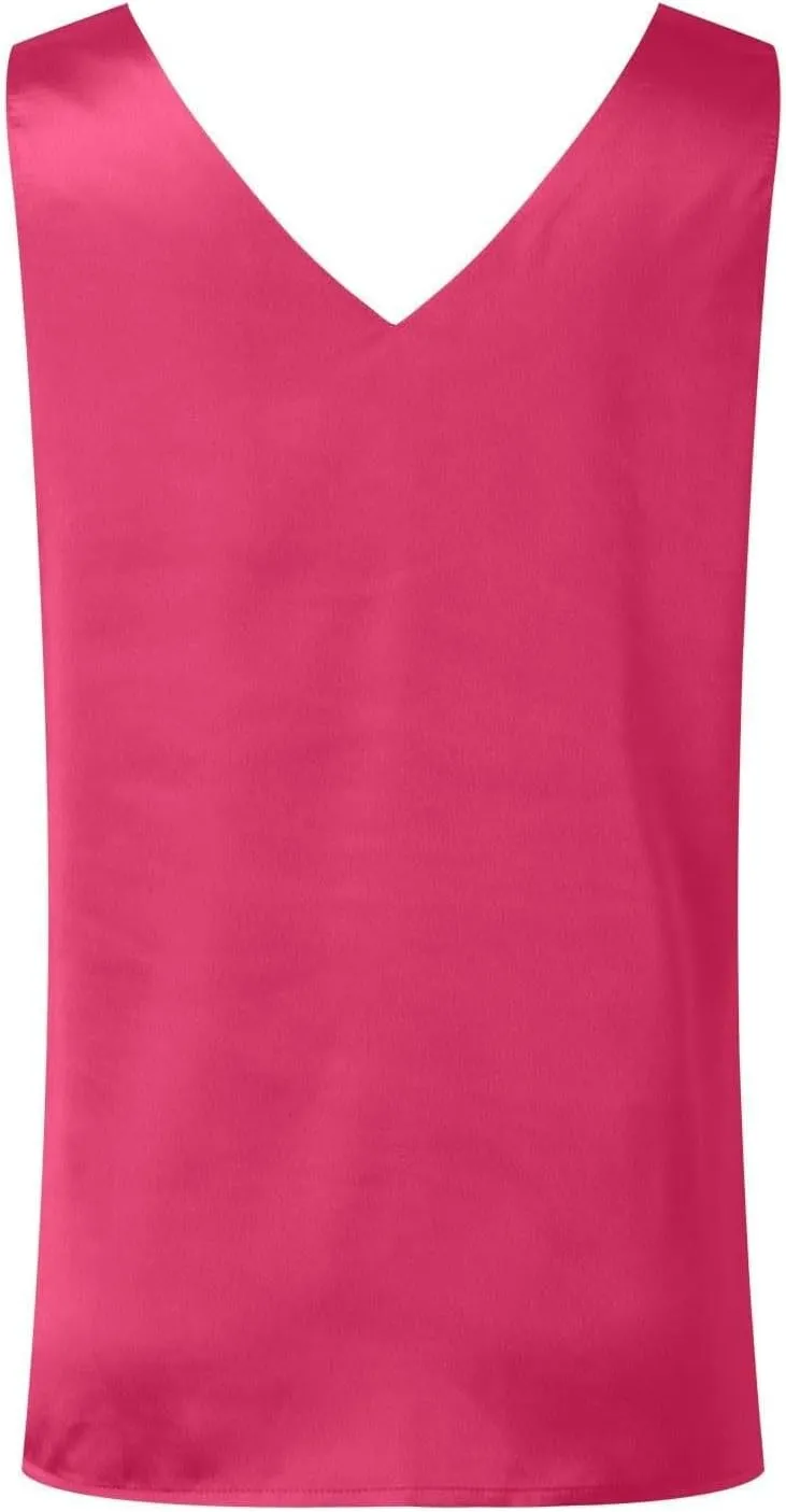 Quick-Dry Elegant Camis Women's Sleeveless Shirt Loose Fit Y2K Tank Top Going Out 2025 Vacation Blouses