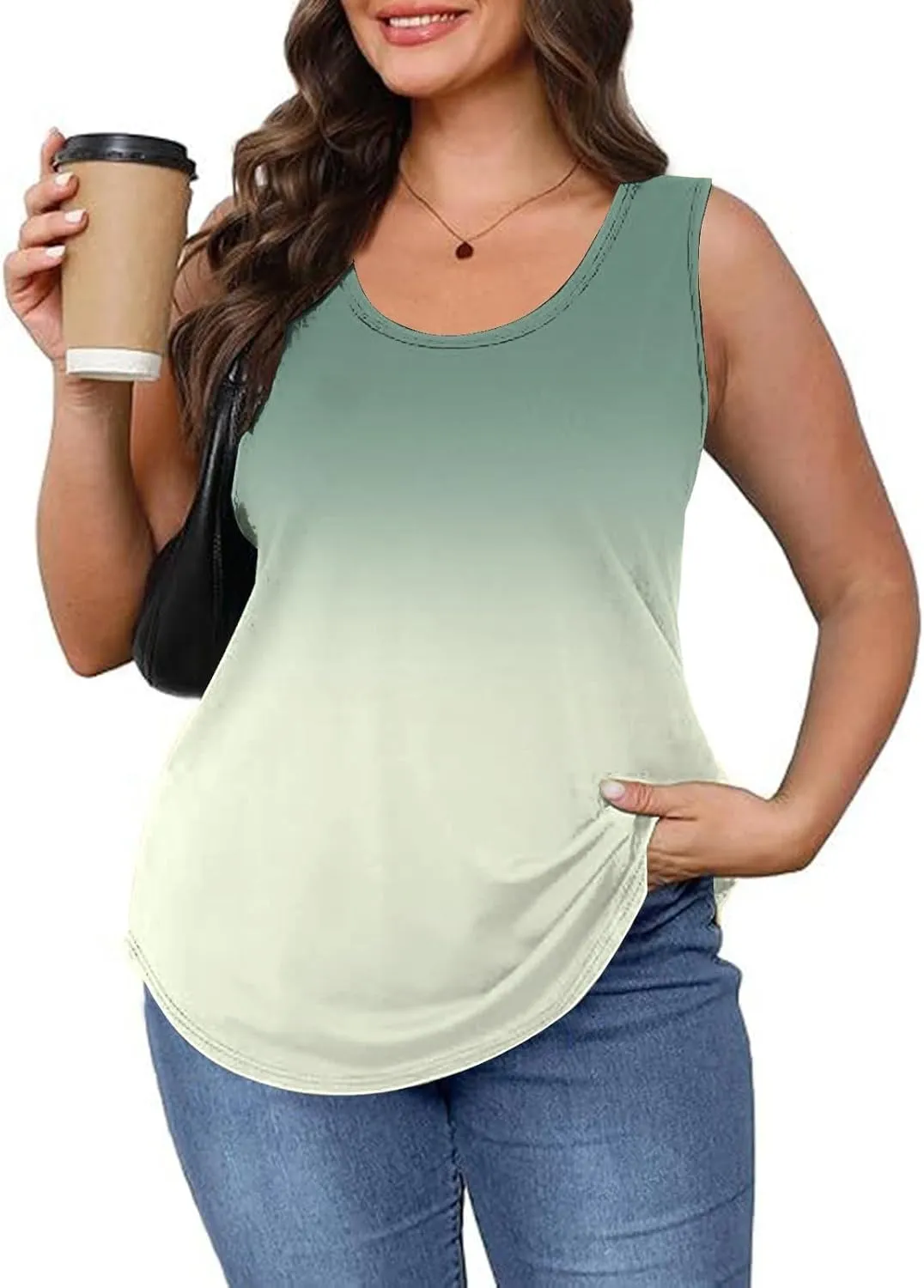 Quick-Dry Sporty Tank Top Women’s Sleeveless Shirt Lightweight Y2K Camis Beach Vacation Solid Color Blouses