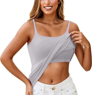 Quick-Dry Y2K Camis Women’s Sleeveless Shirt Lightweight Sporty Tank Top Going Out 2025 Vacation Blouses
