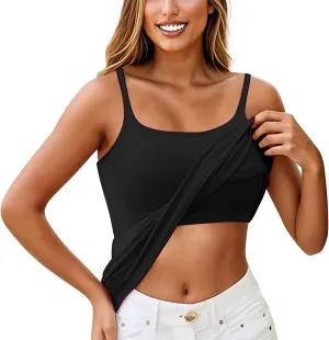 Quick-Dry Y2K Camis Women’s Sleeveless Shirt Lightweight Sporty Tank Top Going Out 2025 Vacation Blouses