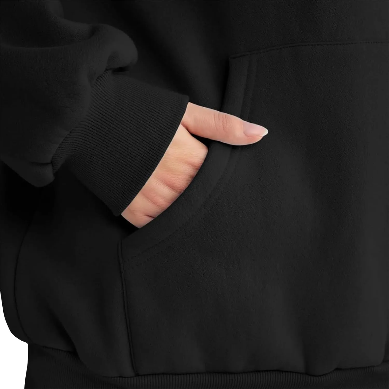 Sweatsuits Women 2 Piece Outfit Fleece Oversized Hoodie Joggers Sweatpants Track Suits Matching Lounge Pants Sets