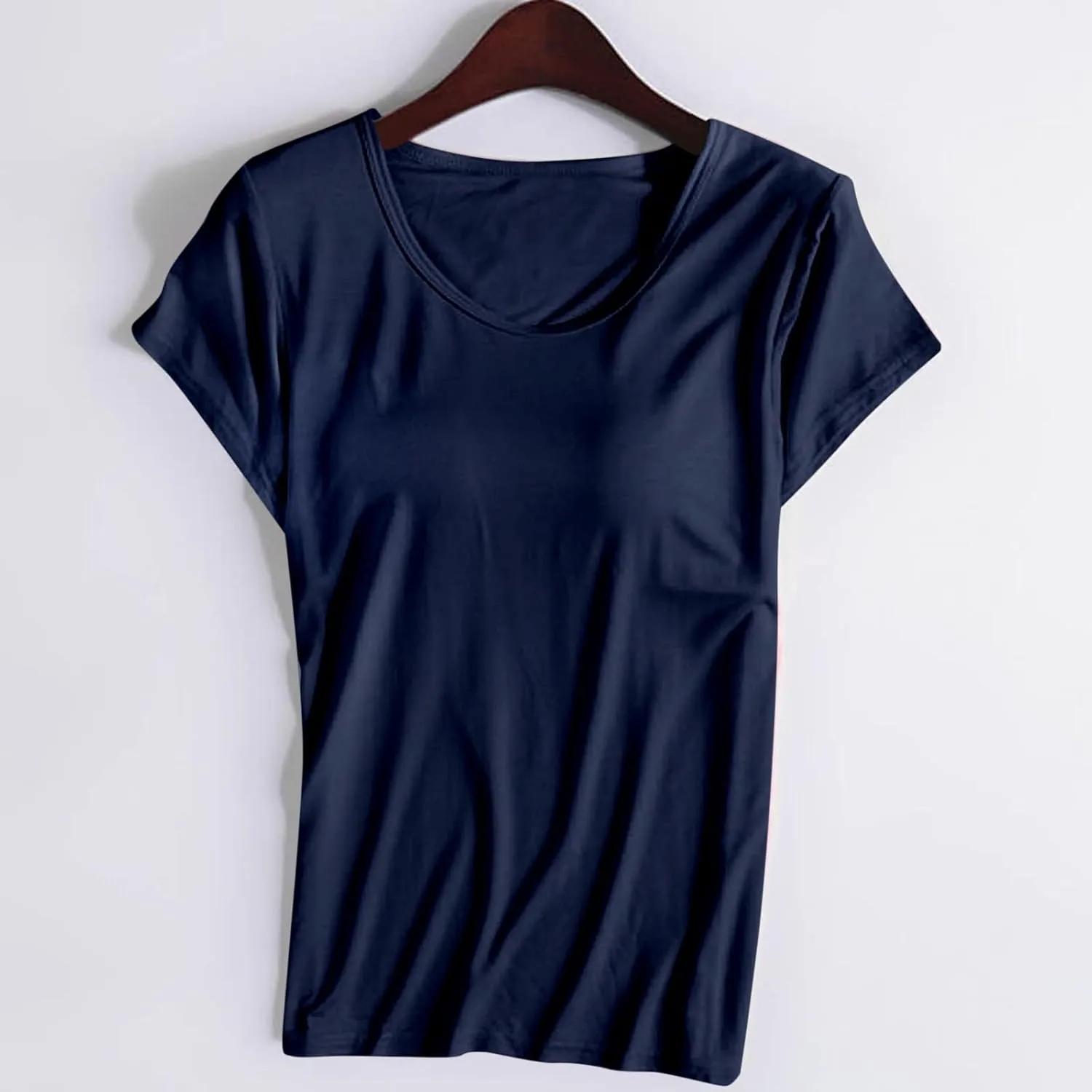 Tank Top for Women Built in Shelf Bra Spaghetti Strap Camisoles Workout Yoga Cotton Camis Shirts