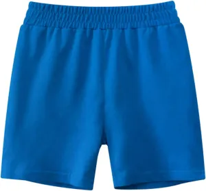 Toddler Boys Quick Dry Athletic Shorts Jersey Shorts Solid Hiking Pants Kids Boy Elastic Waist Pull-On Jogger Pants