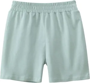 Toddler Boys Quick Dry Athletic Shorts Jersey Shorts Solid Hiking Pants Kids Boy Elastic Waist Pull-On Jogger Pants