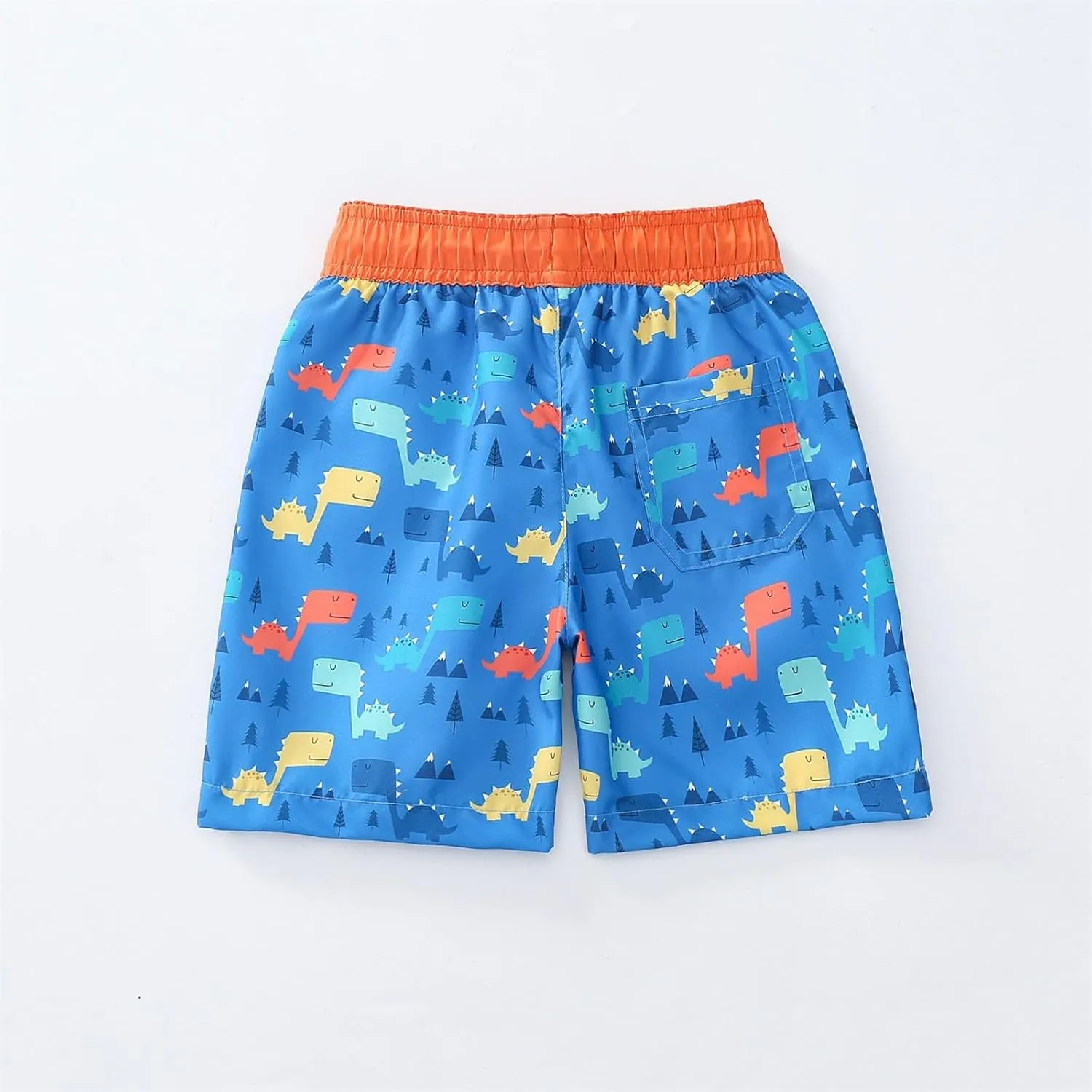Toddler Cotton Summer Beach Shorts Boys Swim Trunks Elastic Waist Drawstring Loose Fit Athletic Girls Summer Wear
