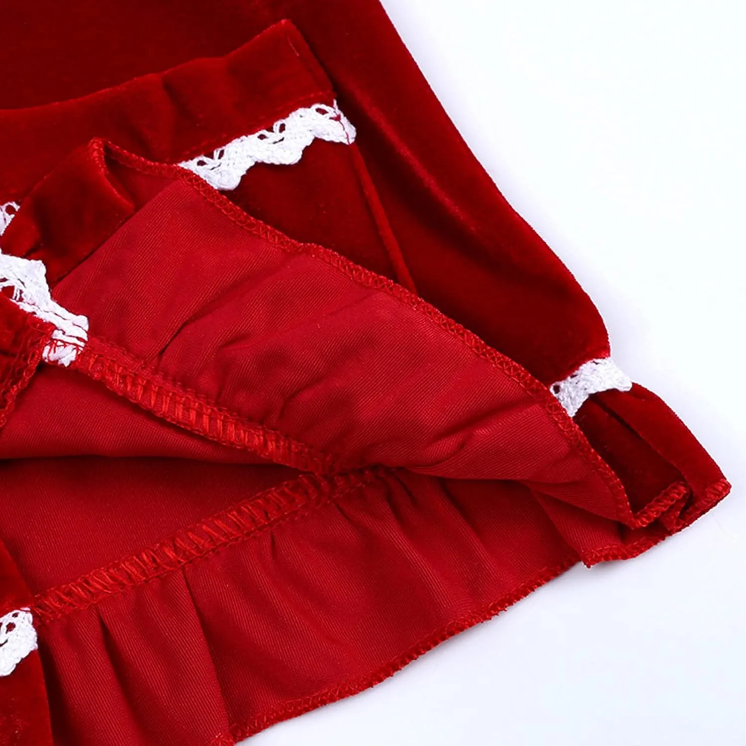 Toddler Girls Pajamas Christmas Outfits Kids Long Sleeve Button Down Shirt Tops Pants Xmas Sleepwear Infant Clothing Set
