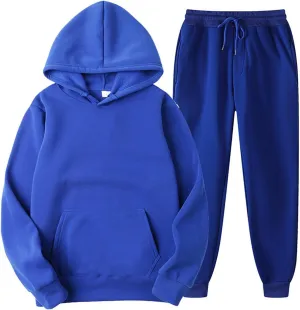 Track Suits for Women Set - 2 Piece Outfits Sweatsuit Pocket Hoodies with Pants Spring Jogging Workout Sets for Women