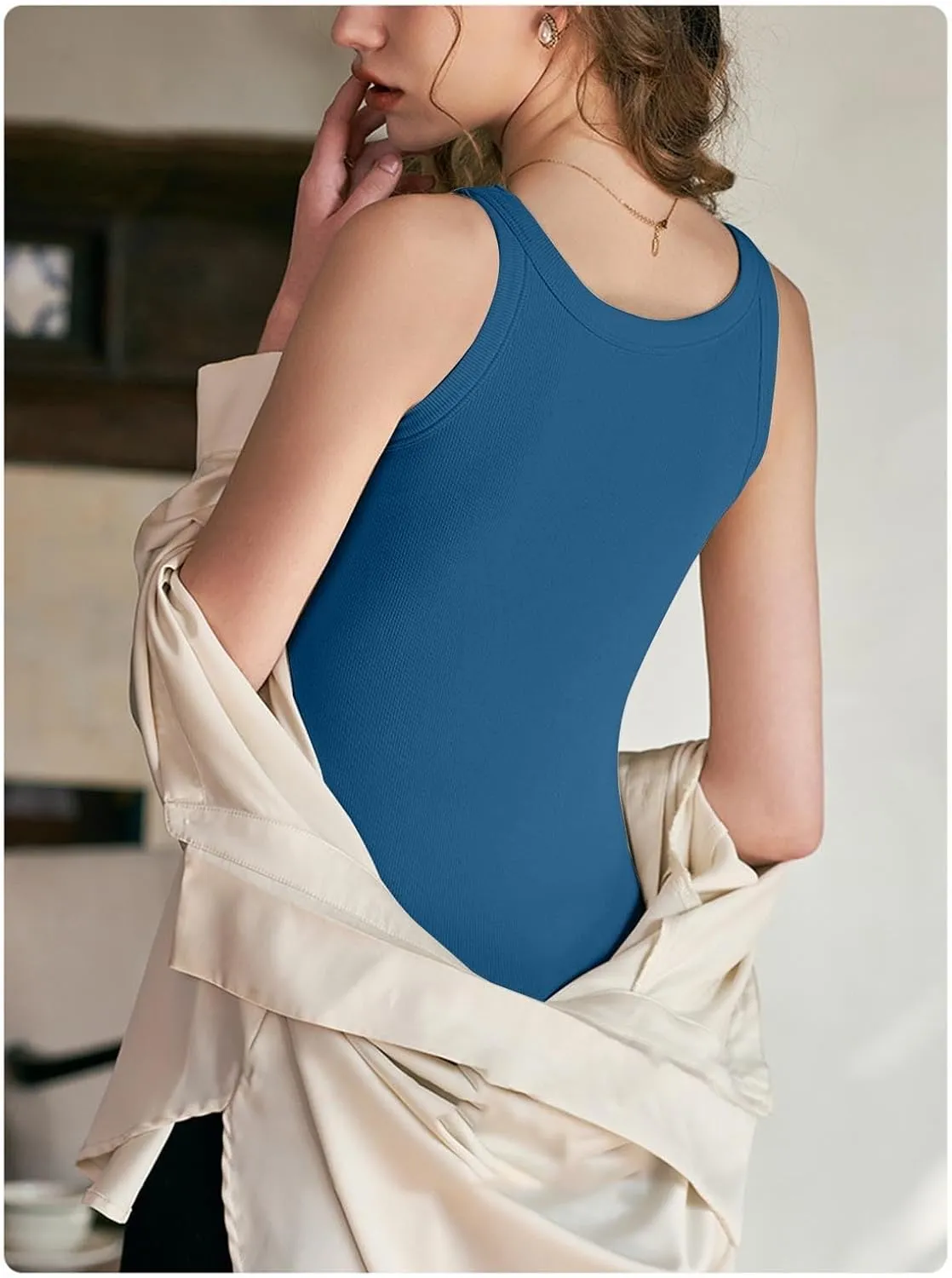 Trendy 2025 Camisoles Top Women’s Sleeveless Shirt Quick-Dry Lightweight Tank Top Going Out Y2K Blouses