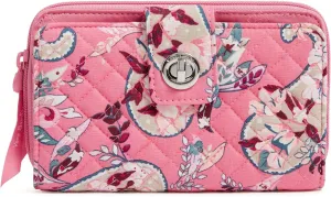 Vera Bradley Iconic RFID Turnlock Wallet, Signature Cotton