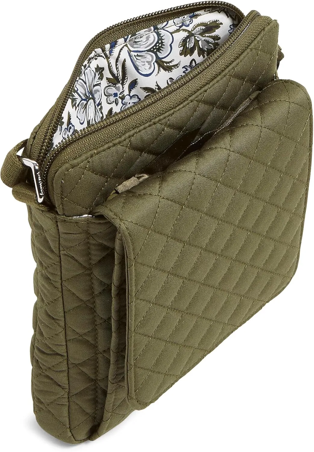 Vera Bradley Women's Cotton Mini Hipster Crossbody Purse with RFID Protection